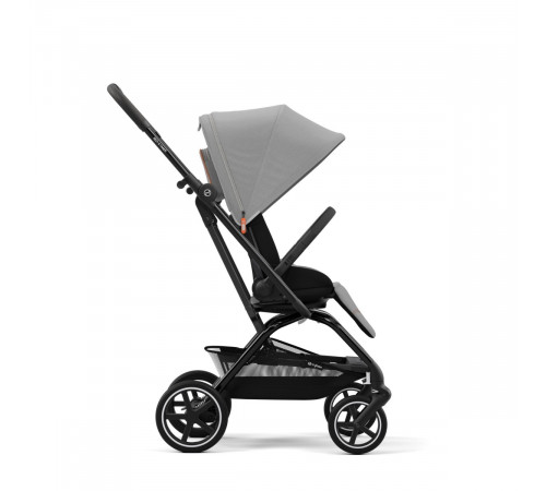 Коляска прогулочная Cybex Eezy S Twist+ 2 BLK (с дождевиком и бампером), Lava Grey 