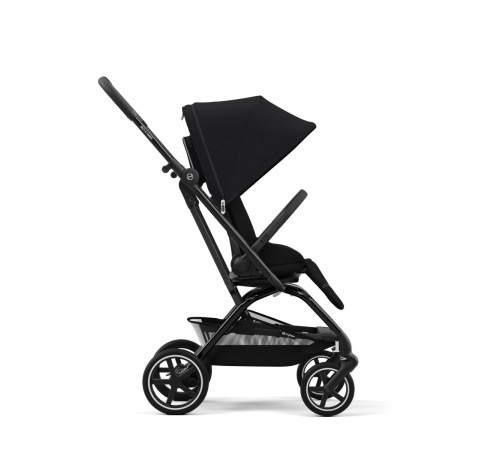 Коляска прогулочная Cybex Eezy S Twist+ 2 BLK (с бампером), Moon Black