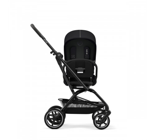 Коляска прогулочная Cybex Eezy S Twist+ 2 BLK (с бампером), Moon Black