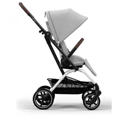 Коляска прогулочная Cybex Eezy S Twist+ 2 SLV (с дождевиком и бампером), Fog Grey