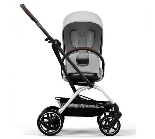 Коляска прогулочная Cybex Eezy S Twist+ 2 SLV (с дождевиком и бампером), Fog Grey
