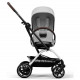 Коляска прогулочная Cybex Eezy S Twist+ 2 SLV (с дождевиком и бампером), Fog Grey