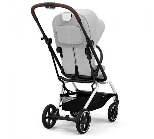 Коляска прогулочная Cybex Eezy S Twist+ 2 SLV (с дождевиком и бампером), Fog Grey
