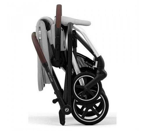 Коляска прогулочная Cybex Eezy S Twist+ 2 SLV (с дождевиком и бампером), Fog Grey