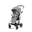 Коляска прогулочная Cybex Eezy S Twist+ 2 SLV (с дождевиком и бампером), Lava Grey