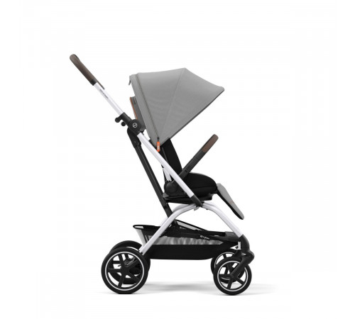 Коляска прогулочная Cybex Eezy S Twist+ 2 SLV (с дождевиком и бампером), Lava Grey