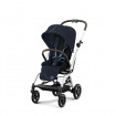 Коляска прогулочная Cybex Eezy S Twist+ 2 SLV (с дождевиком и бампером), Ocean Blue