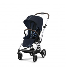 Коляска прогулочная Cybex Eezy S Twist+ 2 SLV (с дождевиком и бампером), Ocean Blue