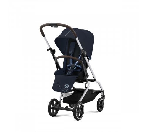 Коляска прогулочная Cybex Eezy S Twist+ 2 SLV (с дождевиком и бампером), Ocean Blue