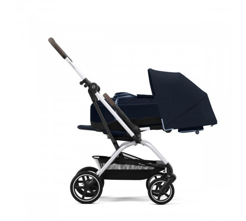 Коляска прогулочная Cybex Eezy S Twist+ 2 SLV (с дождевиком и бампером), Ocean Blue