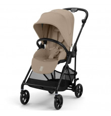 Коляска прогулочная Cybex Melio Carbon с дождевиком, Almond Beige