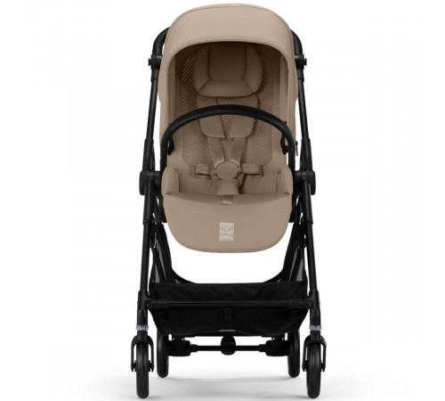 Коляска прогулочная Cybex Melio Carbon с дождевиком, Almond Beige