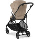 Коляска прогулочная Cybex Melio Carbon с дождевиком, Almond Beige