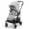 Коляска прогулочная Cybex Melio Carbon с дождевиком, Fog Grey Коляска прогулочная Cybex Melio Carbon с дождевиком, Fog Grey