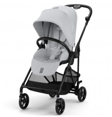 Коляска прогулочная Cybex Melio Carbon с дождевиком, Fog Grey