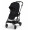 Коляска прогулочная Cybex Melio Carbon с дождевиком, Magic Black