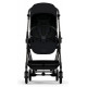 Коляска прогулочная Cybex Melio Carbon с дождевиком, Magic Black