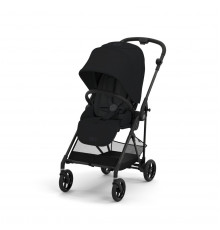 Коляска прогулочная Cybex Melio Carbon, Moon Black