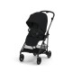 Коляска прогулочная Cybex Melio Carbon (с дождевиком), Moon Black