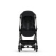 Коляска прогулочная Cybex Melio Carbon (с дождевиком), Moon Black