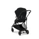 Коляска прогулочная Cybex Melio Carbon (с дождевиком), Moon Black