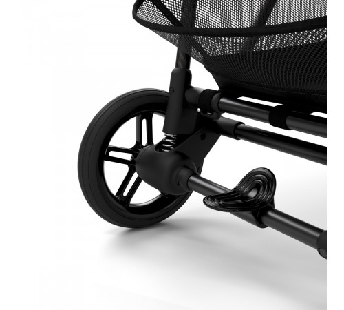 Коляска прогулочная Cybex Melio Carbon (с дождевиком), Moon Black