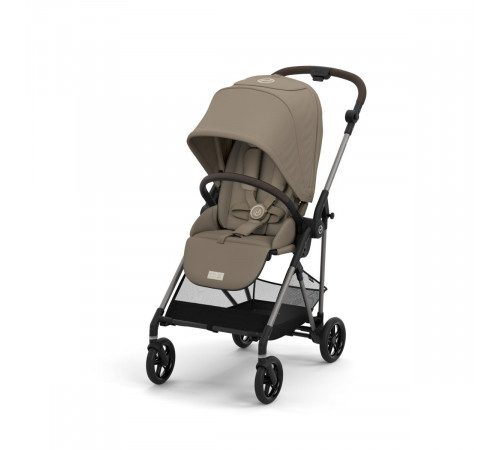 Коляска прогулочная Cybex Melio (с дождевиком), Seashell Beige