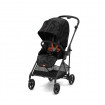 Коляска прогулочная Cybex Melio Street (с дождевиком), Real Black