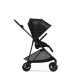 Коляска прогулочная Cybex Melio Street (с дождевиком), Real Black