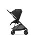 Коляска прогулочная Cybex Melio Street (с дождевиком), Real Black
