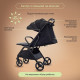 Коляска прогулочная Kidzi Breezy, Black