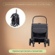 Коляска прогулочная Kidzi Breezy, Black