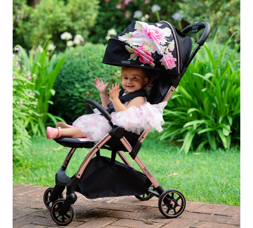 Коляска прогулочная Leclerc Baby by Monnalisa, Black 
