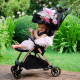 Коляска прогулочная Leclerc Baby by Monnalisa, Black 