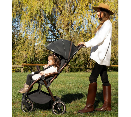 Коляска прогулочная Leclerc Influencer XL, Black Brown 