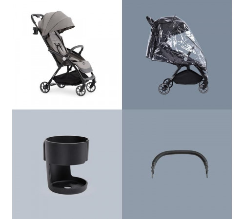 Коляска прогулочная Leclerc Magic Fold Plus, Grey (Серый)
