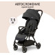 Коляска прогулочная Leclerc Magic Fold Plus UK, Black