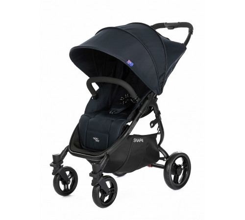 Коляска прогулочная Valcobaby Snap 4 Flatt Matt Midnight Blue (Ночной синий)