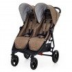 Прогулочная коляска для двойни Valco Baby Slim Twin Tailormade, Cappuccino