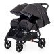 Прогулочная коляска для двойни Valco Baby Slim Twin Tailormade, Charcoal 