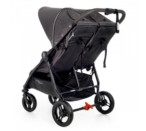 Прогулочная коляска для двойни Valco Baby Slim Twin Tailormade, Charcoal 