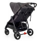 Прогулочная коляска для двойни Valco Baby Slim Twin Tailormade, Charcoal 