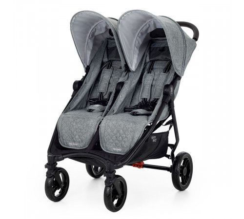 Прогулочная коляска для двойни Valco Baby Slim Twin Tailormade, Grey Marle