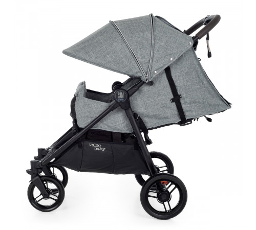 Прогулочная коляска для двойни Valco Baby Slim Twin Tailormade, Grey Marle