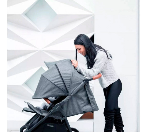 Прогулочная коляска для двойни Valco Baby Snap Duo Trend, Charcoal