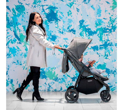 Прогулочная коляска для двойни Valco Baby Snap Duo Trend, Charcoal