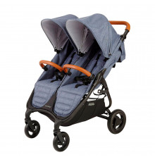 Прогулочная коляска для двойни Valco Baby Snap Duo Trend, Denim