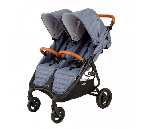 Прогулочная коляска для двойни Valco Baby Snap Duo Trend, Denim