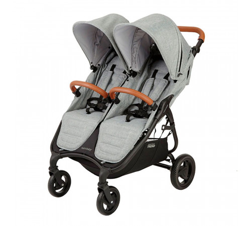 Прогулочная коляска для двойни Valco Baby Snap Duo Trend, Grey Marle