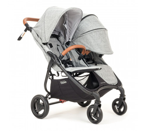 Прогулочная коляска для двойни Valco Baby Snap Duo Trend, Grey Marle